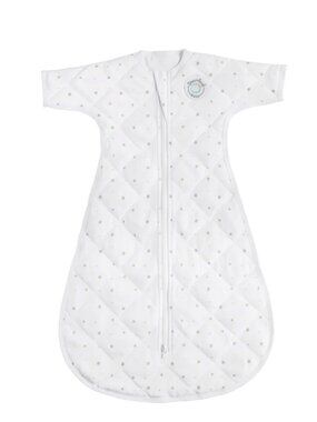 BNWT Dreamland Baby Weighted Transition Swaddle 6–9M (15–21 lb) White Stars